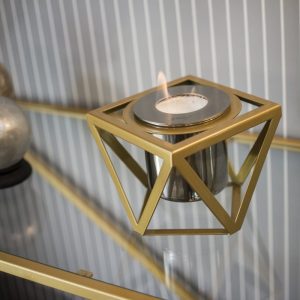 Alquimia tabletop glammfire – bespoke fire and flue II