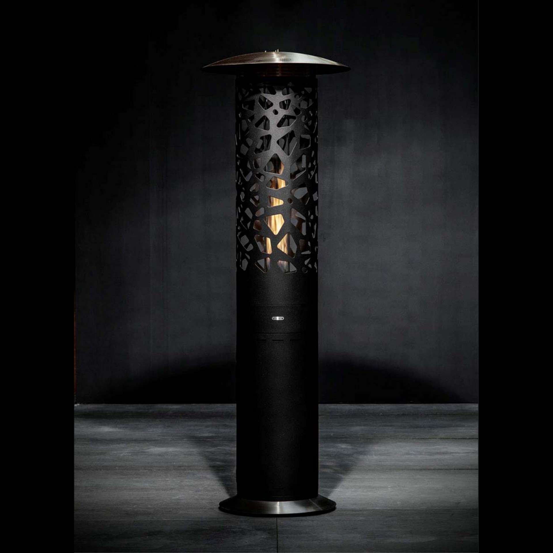 Glamm Fire Tile Hyperion Outdoor Gas Fire Heater Glamm Fire Tile Hyperion Outdoor Gas Fire Heater
