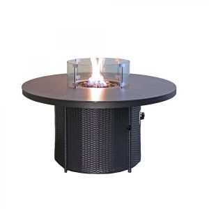 Karma Infinity R – outdoor fire – bespoke fire and flue IV