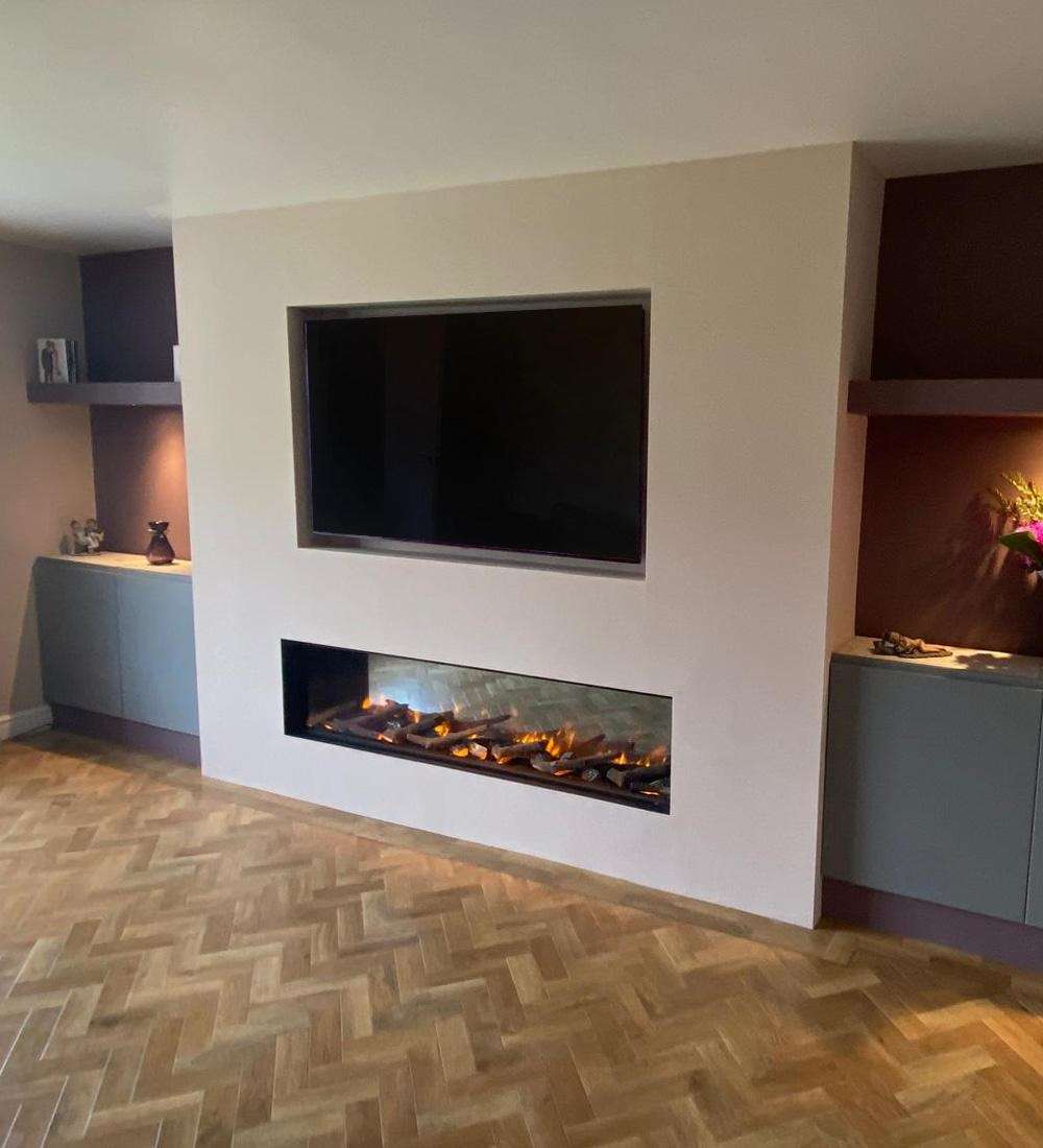 Evonic Fires E-lectra E-800T Black Edition Electric Fire I Evonic Fires E-lectra E-800T Black Edition Electric Fire I