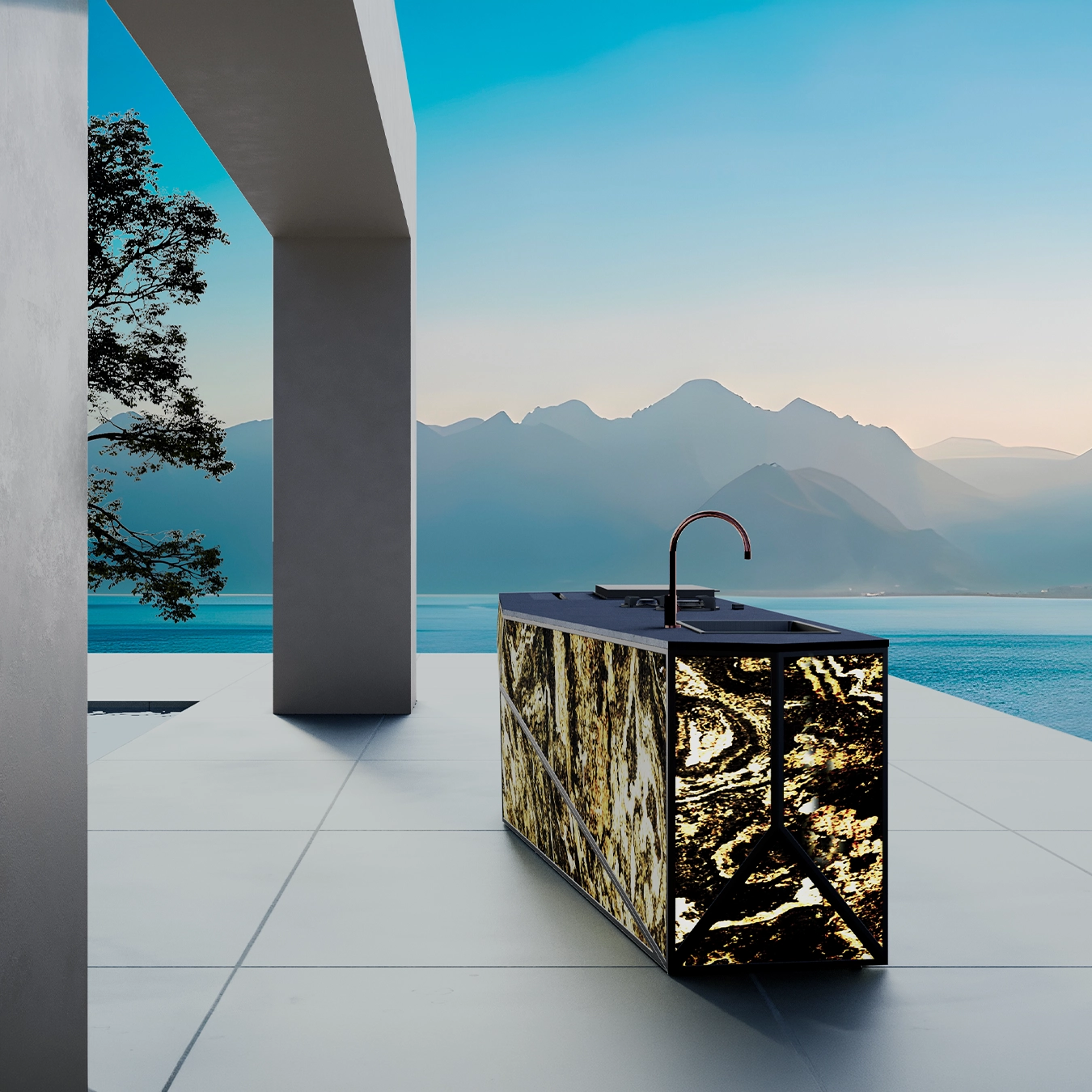 GlammFire Concept Outdoor Kitchen I GlammFire Concept Outdoor Kitchen I
