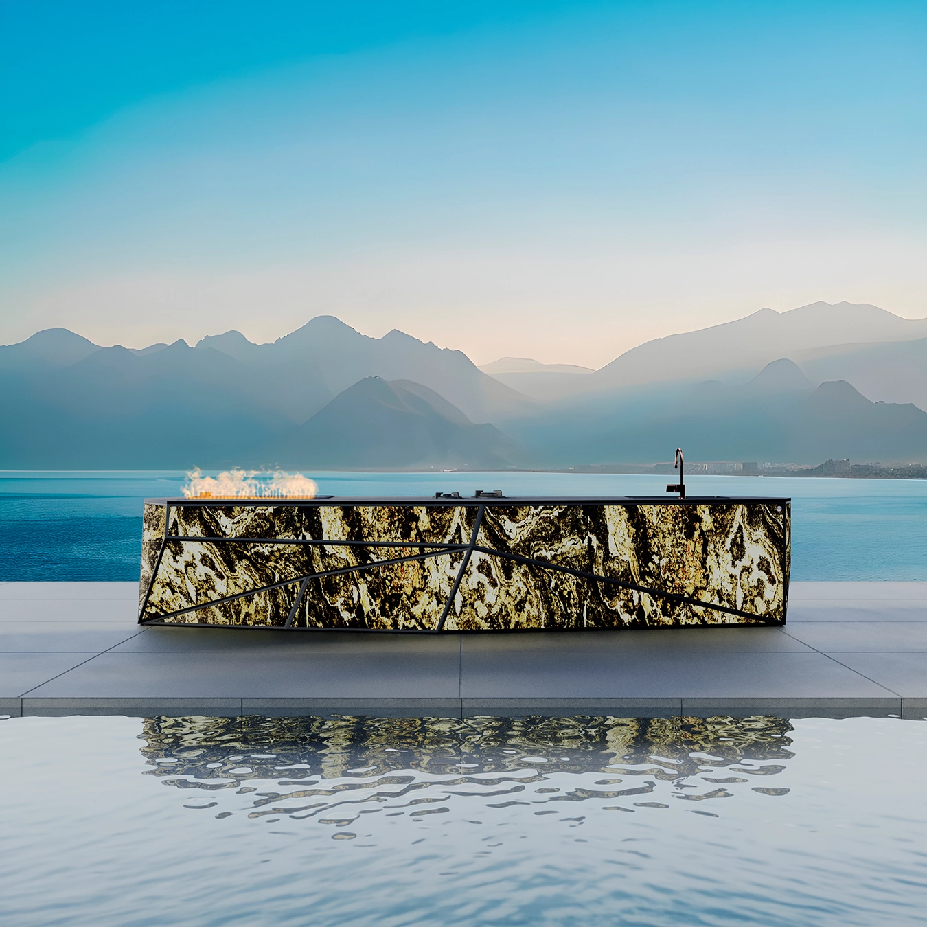 GlammFire Concept Outdoor Kitchen III GlammFire Concept Outdoor Kitchen III
