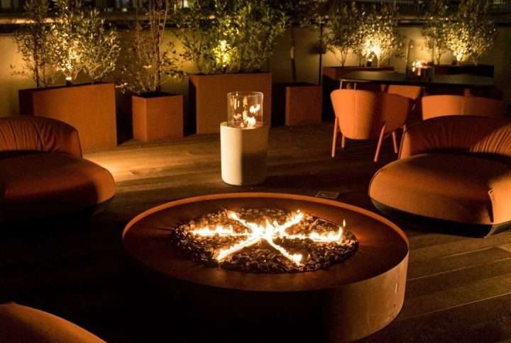 Modern Outdoor Fires in London